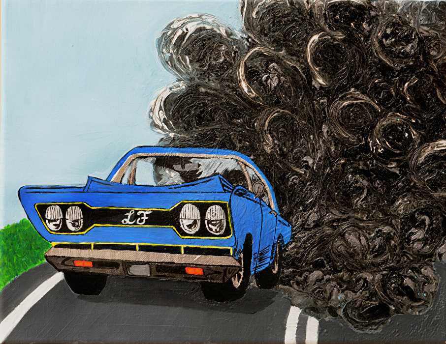 Muscle Car Burnout